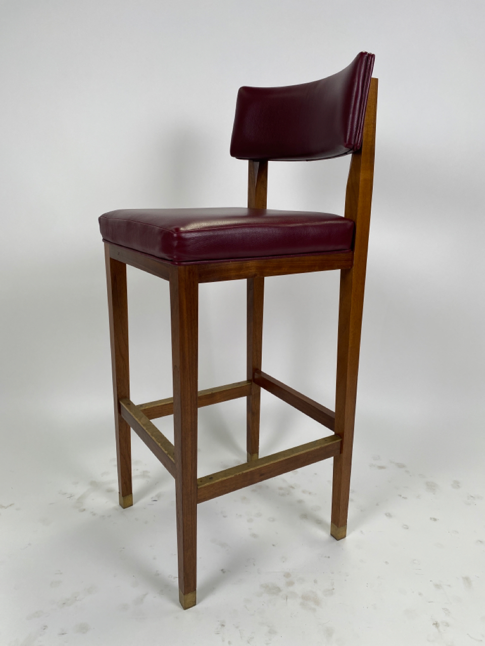 Trio of Leather Bar Stools - Image 5 of 6