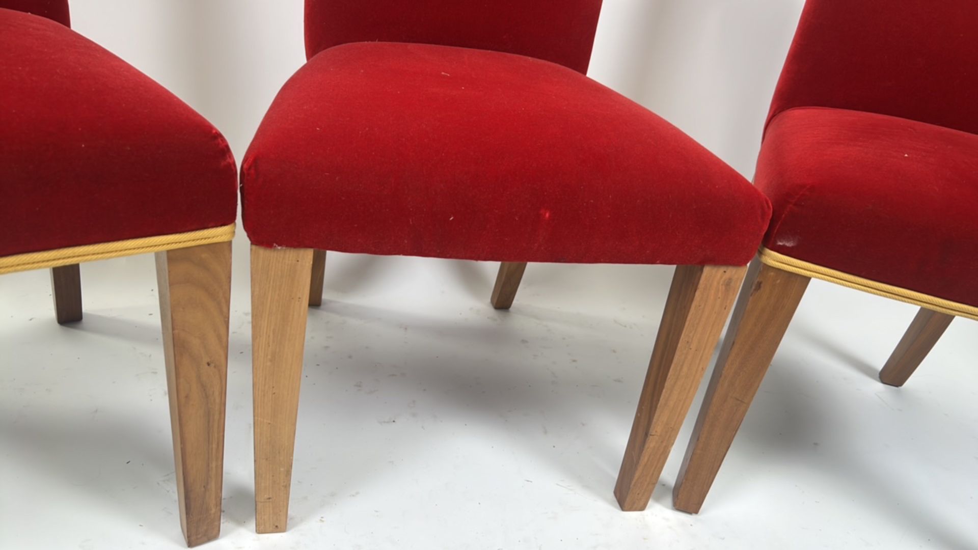 Trio of David Linley Dining Chairs - Image 3 of 7
