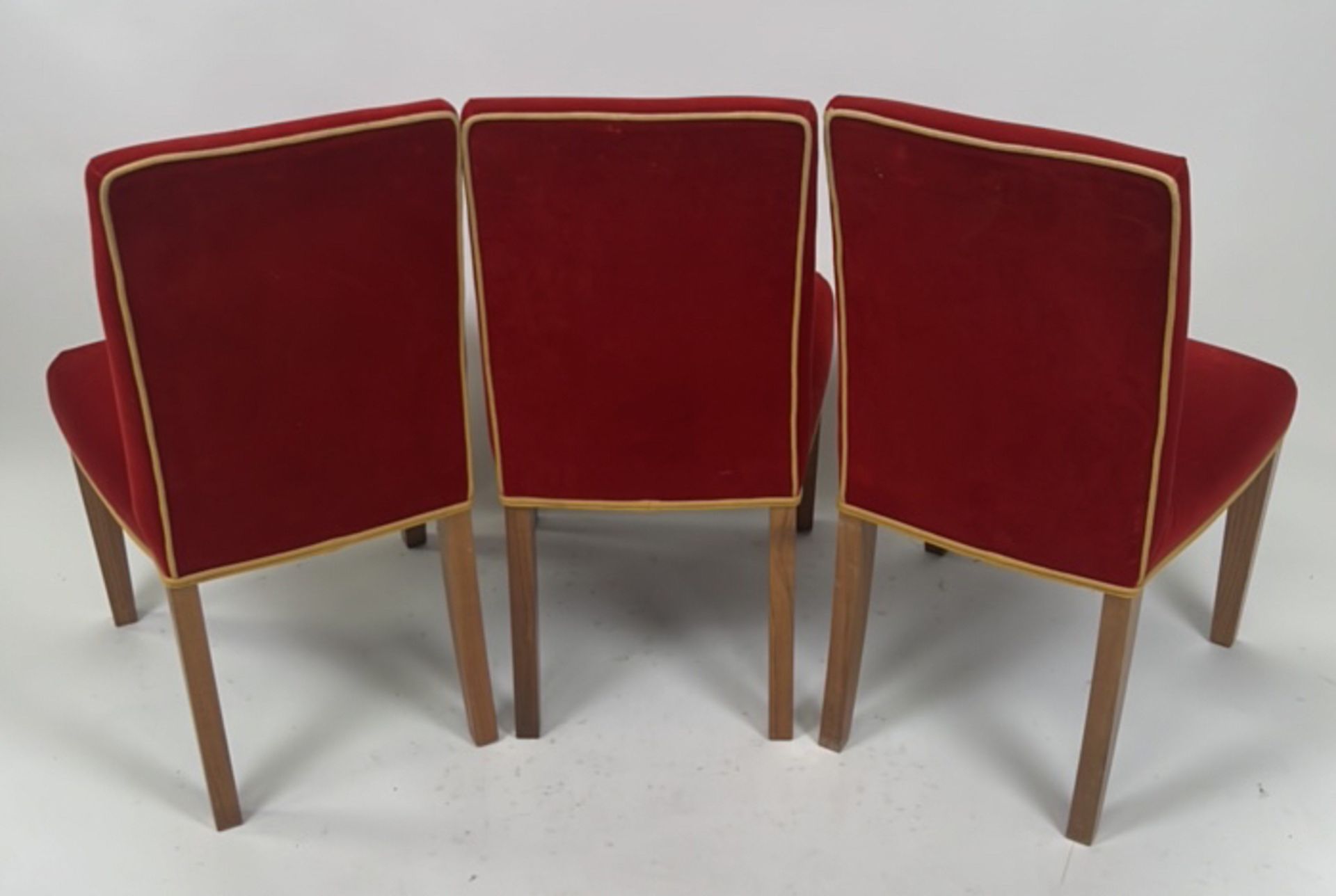 Trio of David Linley Dining Chairs - Bild 4 aus 8