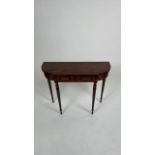 Antique Mahogany Console Table