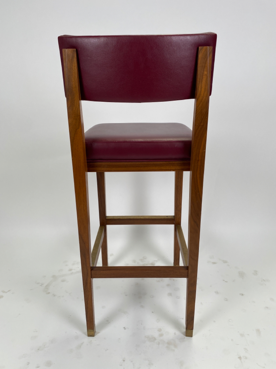 Trio of Leather Bar Stools - Image 6 of 6