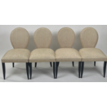 Set of 4 Contemporary Dining Chairs