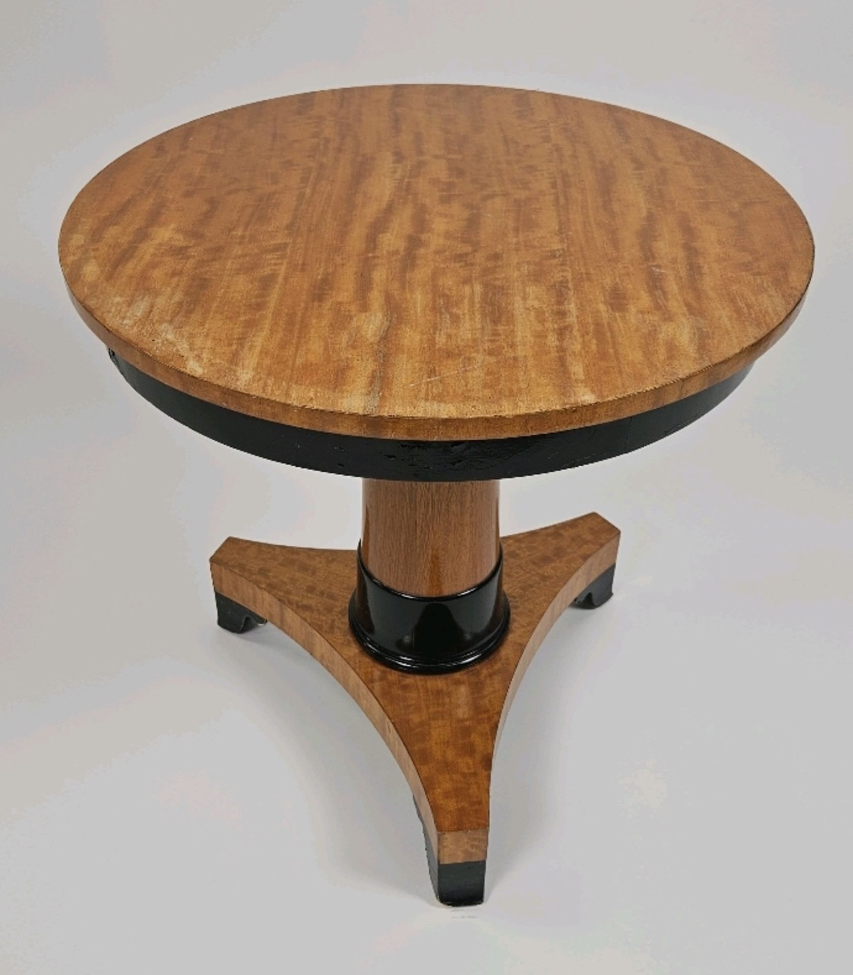 Art Deco Style Pedestal Side Table - Image 2 of 4