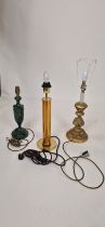 Table lamps X3