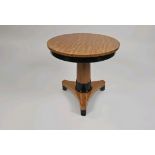 Art Deco Style Pedestal Side Table