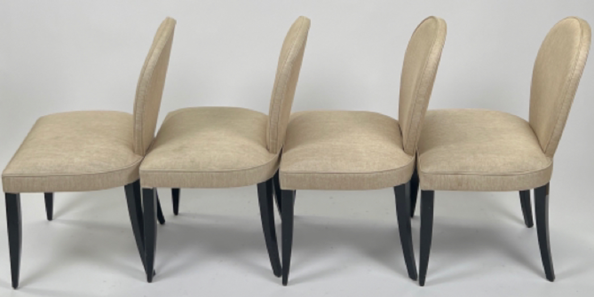 Set of 4 Contemporary Dining Chairs - Bild 3 aus 4