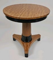 Art Deco Style Pedestal Side Table