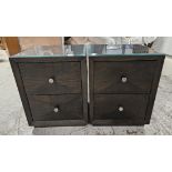 Pair of Modern Bedside Tables