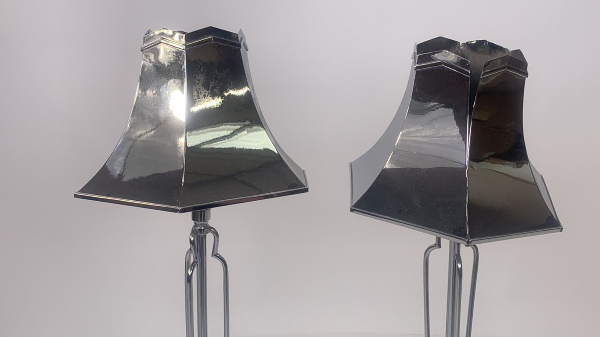Table lamps x 2 - Image 4 of 6