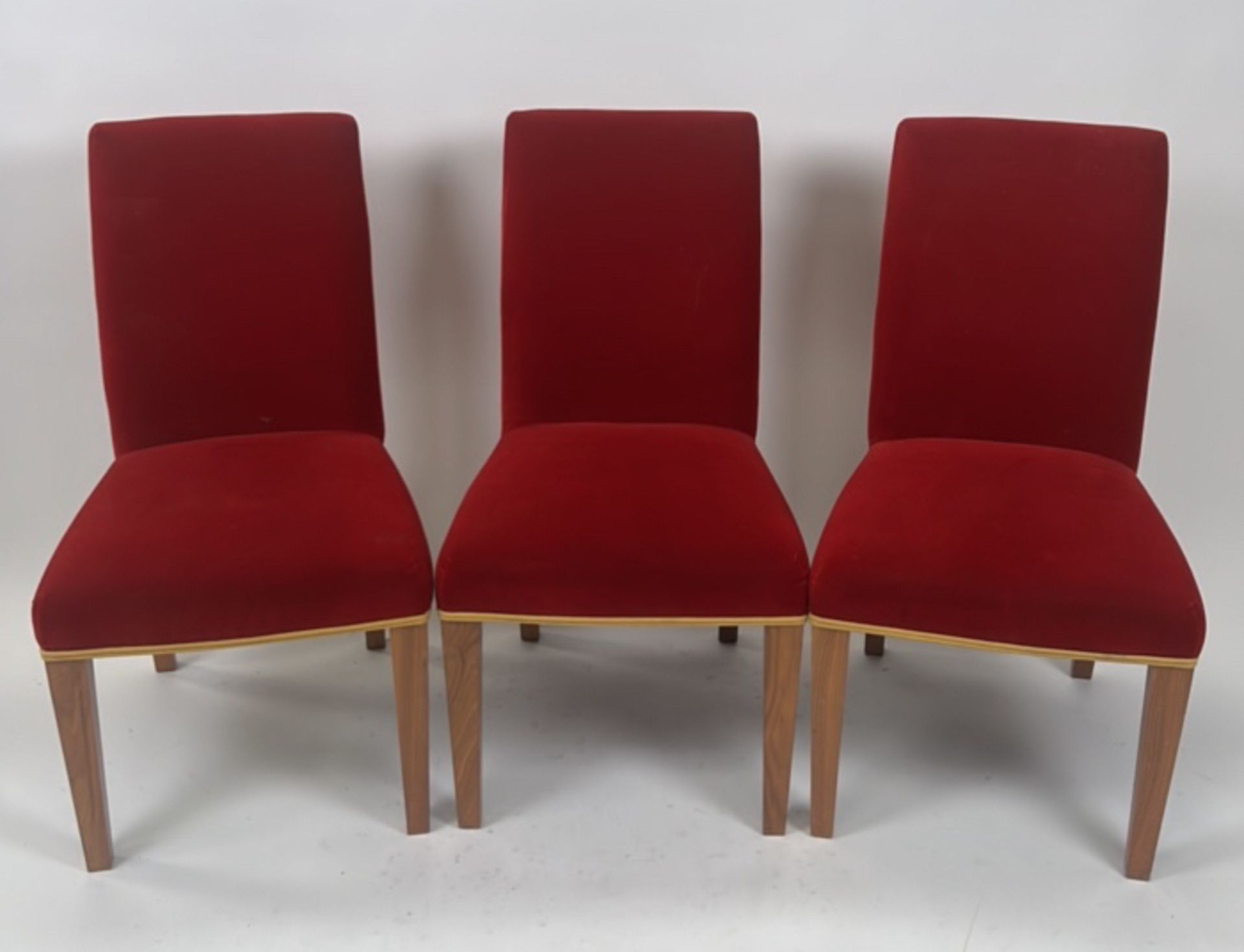 Trio of David Linley Dining Chairs