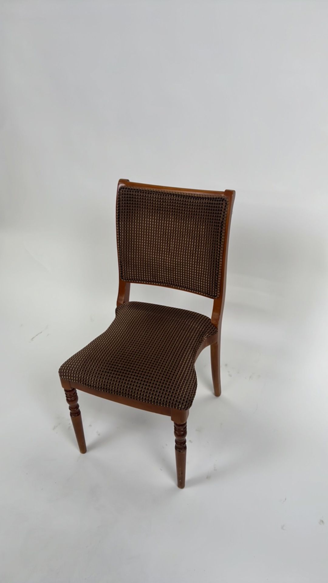 Wooden and Fabric Chair - Image 2 of 6