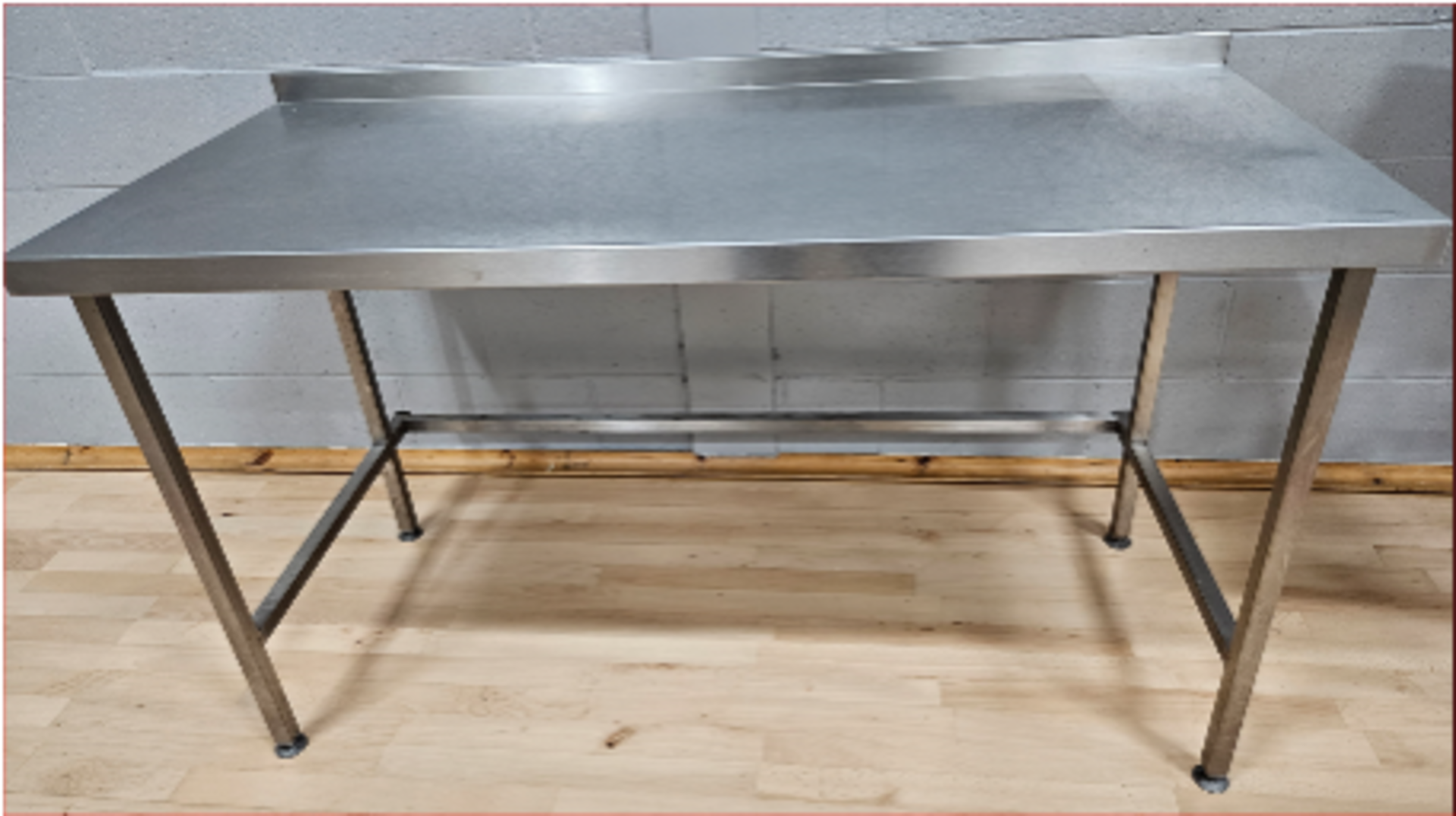 Stainless Steel Catering Table 1600 x 700 x 900