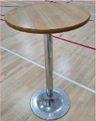 1 x Round Dining Room High Table 600 ⌀