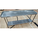Stainless Steel Catering Table 2000 x 500 x 900
