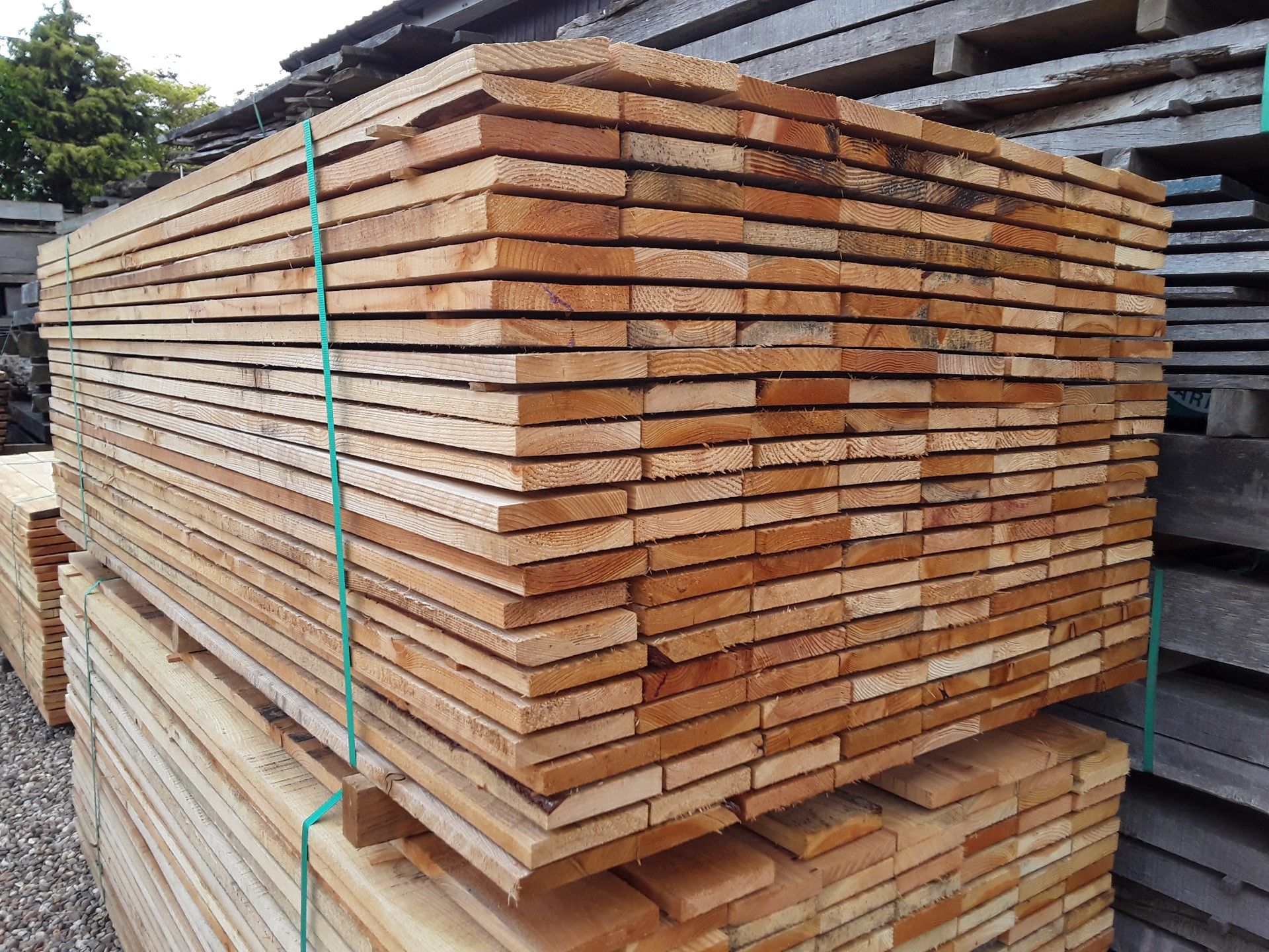 50x Softwood Sawn Timber Mixed Larch / Douglas Fir Boards - Image 4 of 6