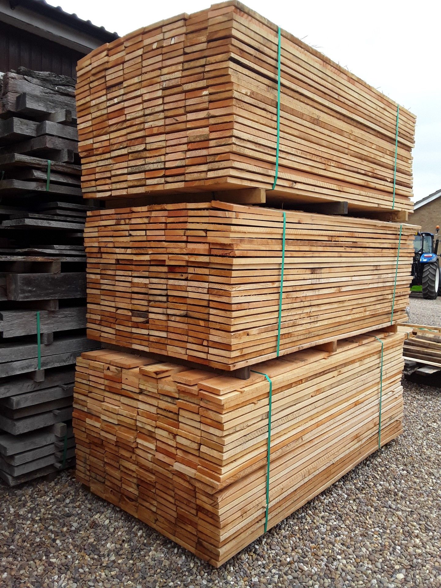 50x Softwood Sawn Timber Mixed Larch / Douglas Fir Boards
