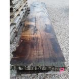 Hardwood Air Dried Sweet Chestnut Slab / Table Top