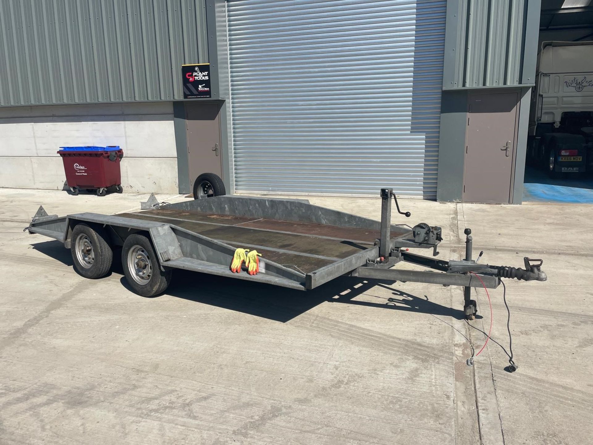 14ft * 6ft 2,000 Kg Tilt Bed Trailer / Plant Trailer / Car Trailer - Twin Axel