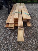1 Pack Hardwood Air Dried Timber Opepe Decking Boards