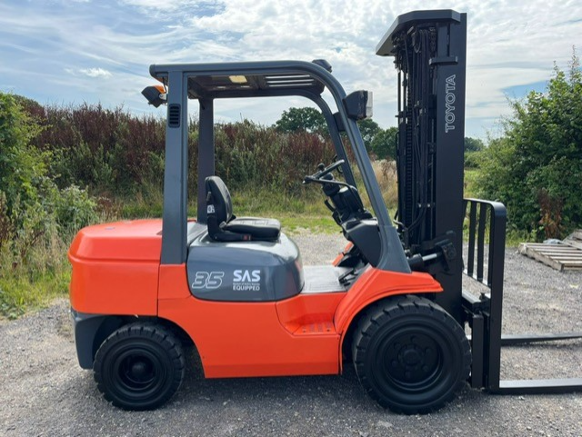 2006, TOYOTA 3.5 Tonne Diesel Forklift - Image 4 of 8