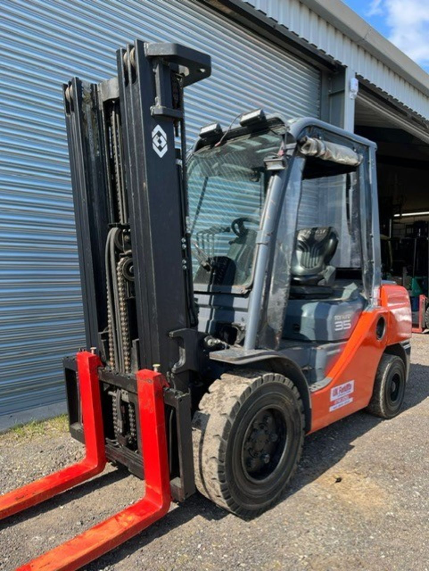 2018 TOYOTA, 3.5 Tonne Diesel Forklift