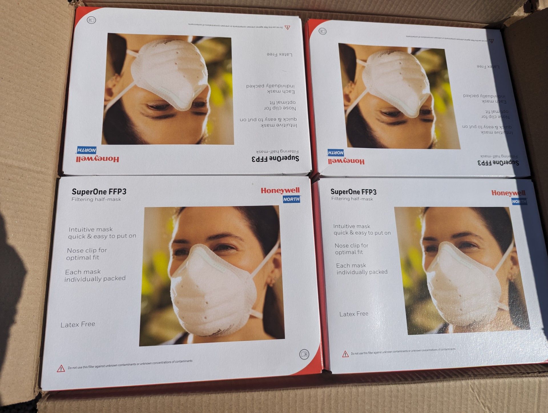 Honeywell SuperOne V2 ip2 FFP3 Filtering Half masks