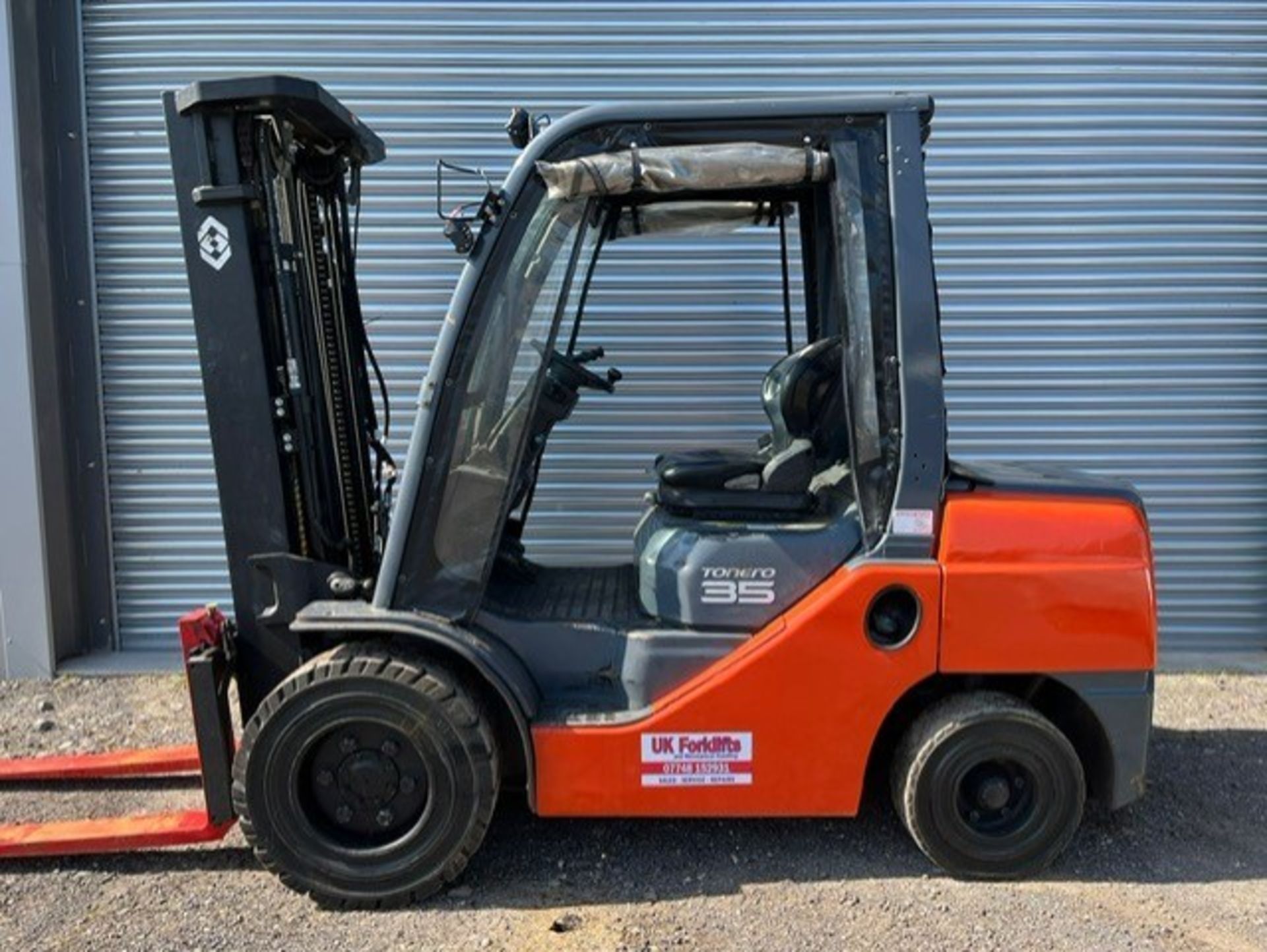 2018 TOYOTA, 3.5 Tonne Diesel Forklift - Image 4 of 6