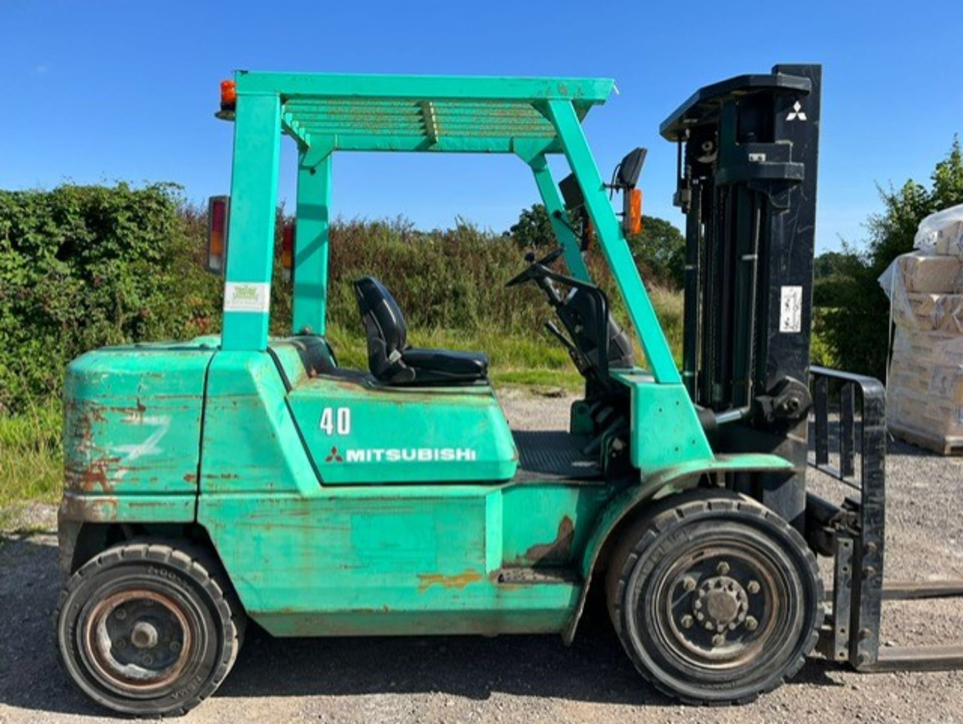 2007, MITSUBISHI 4 Tonne Diesl Forklift - Image 2 of 6