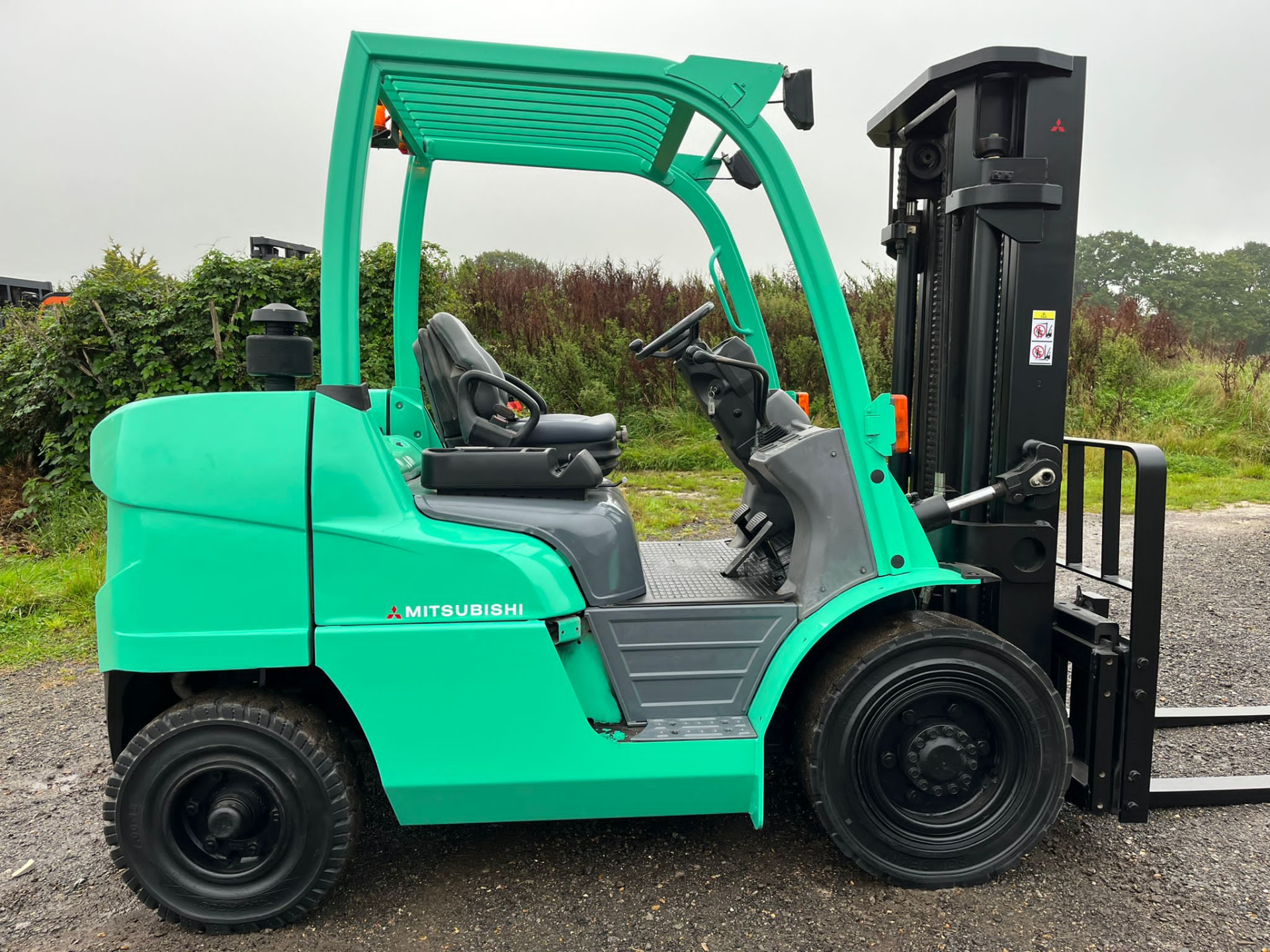 2012 MITSUBISHI FD40N - 4 Tonne Diesel Forklift - Image 6 of 6