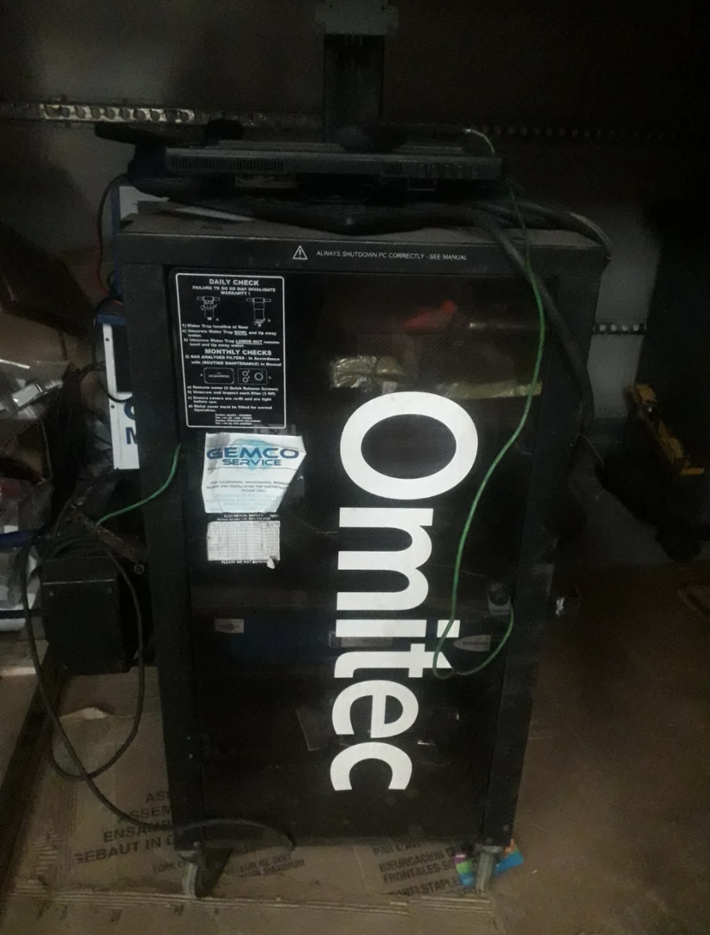 Omitec OM4500 Emissions Analyser