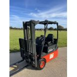 LINDE, 1.4 Tonne Electric Forklift Truck (Container Spec)