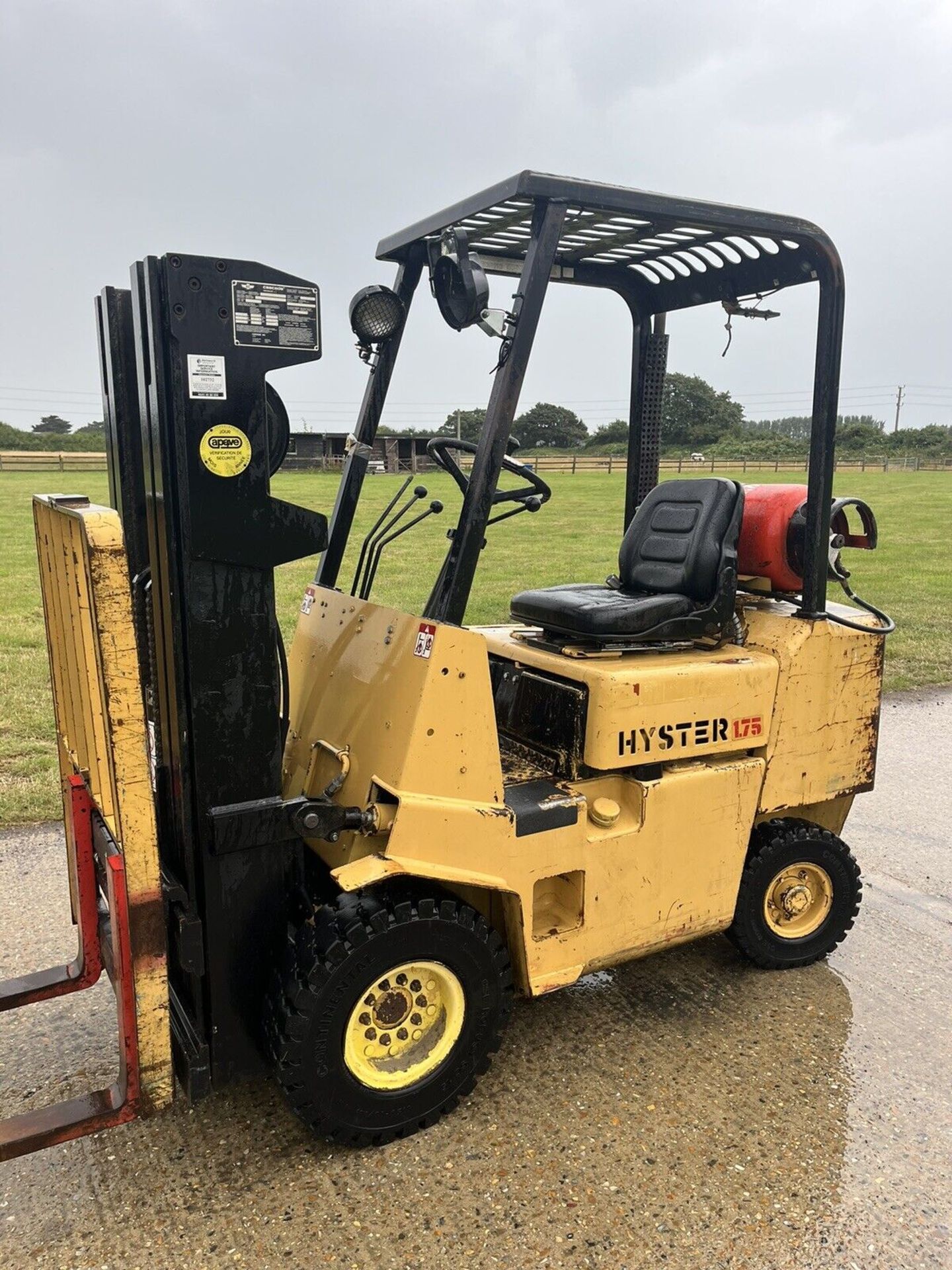 HYSTER, Gas Container Spec Forklift