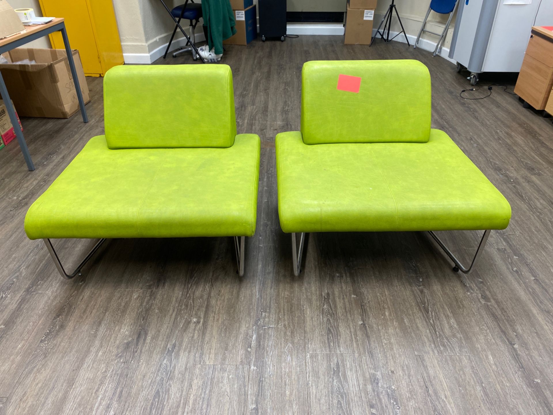 Pair of Contemporary Reception Chairs - Image 2 of 12