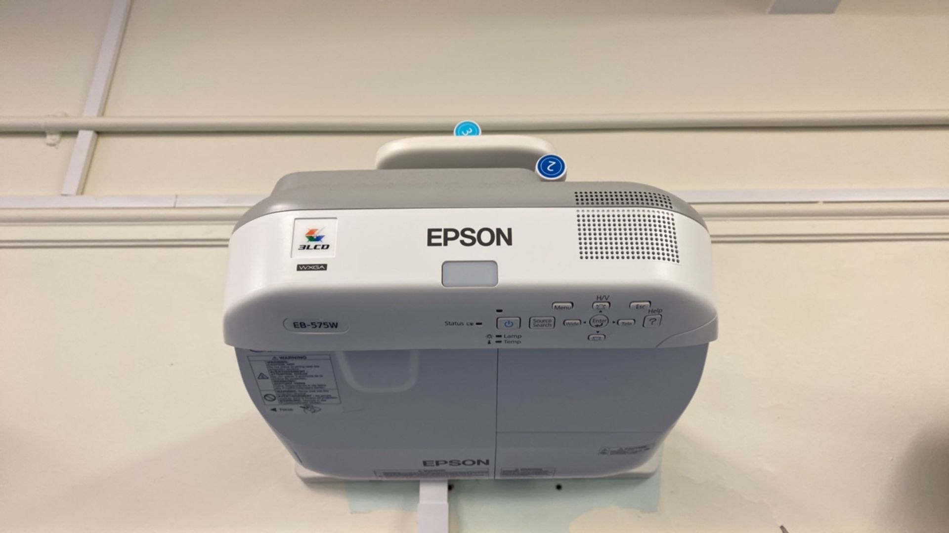 Epson EB-575W Projector - Image 3 of 12