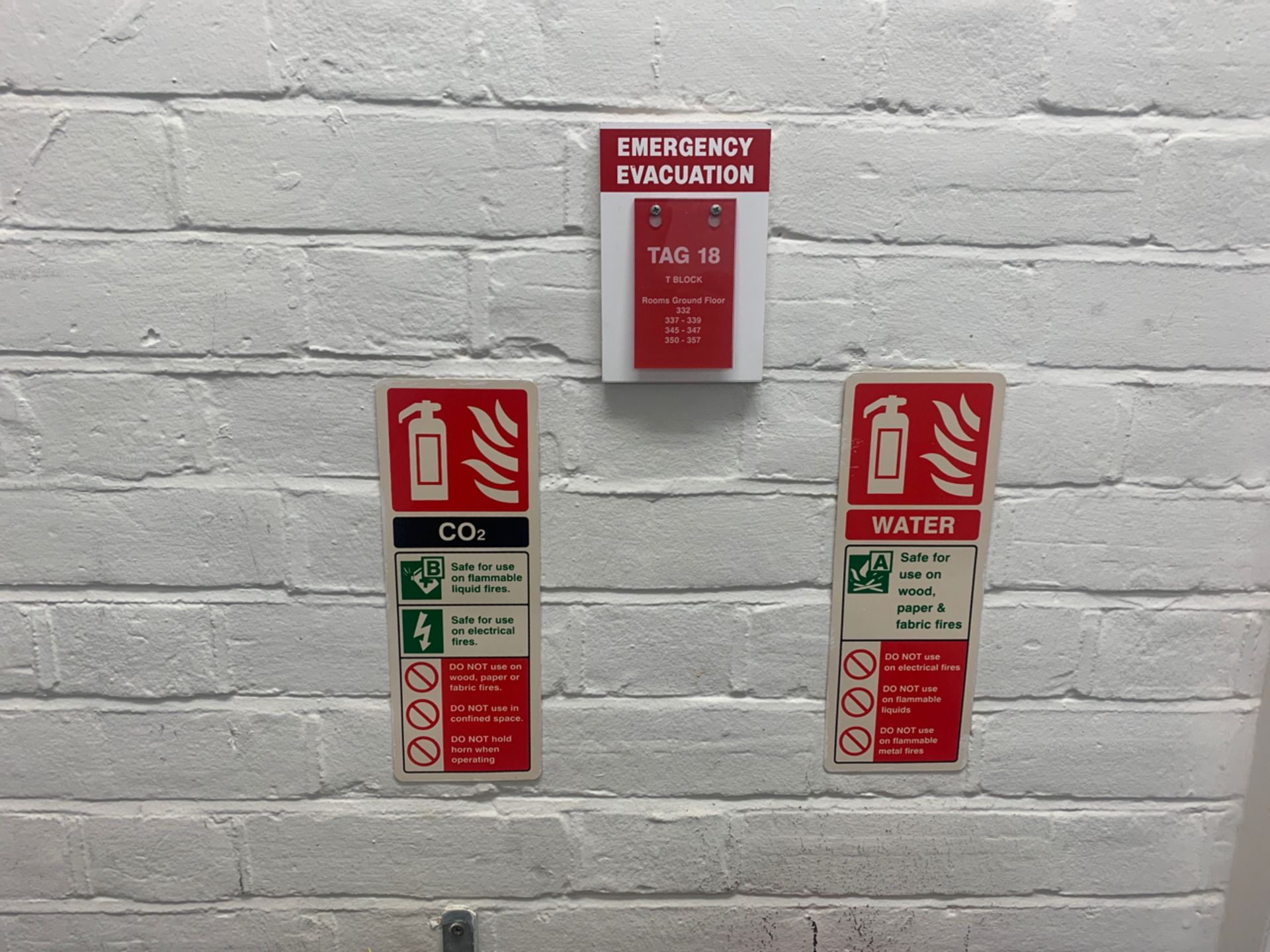 Pair of Fire Extinguishers