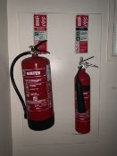 Set of 5 Fire Extinguishers