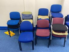 Quantity of Cusioned Classroom Chairs