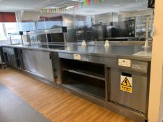 Moffat Triple Section Heated Servery with Hot Cupboard