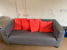 Two Seater Upholstered Sofa