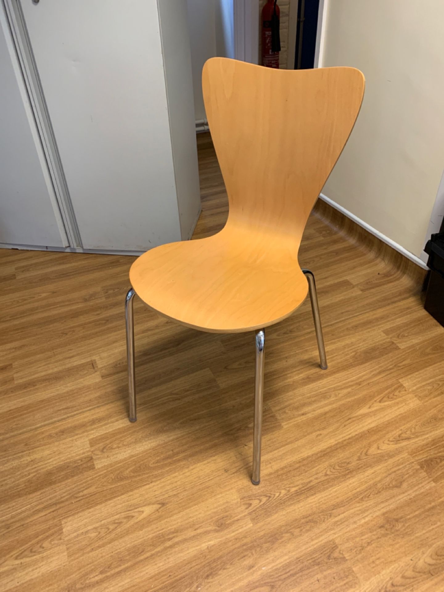 Set of 7 Euro Style Tendy Pro Stacking Side Chair