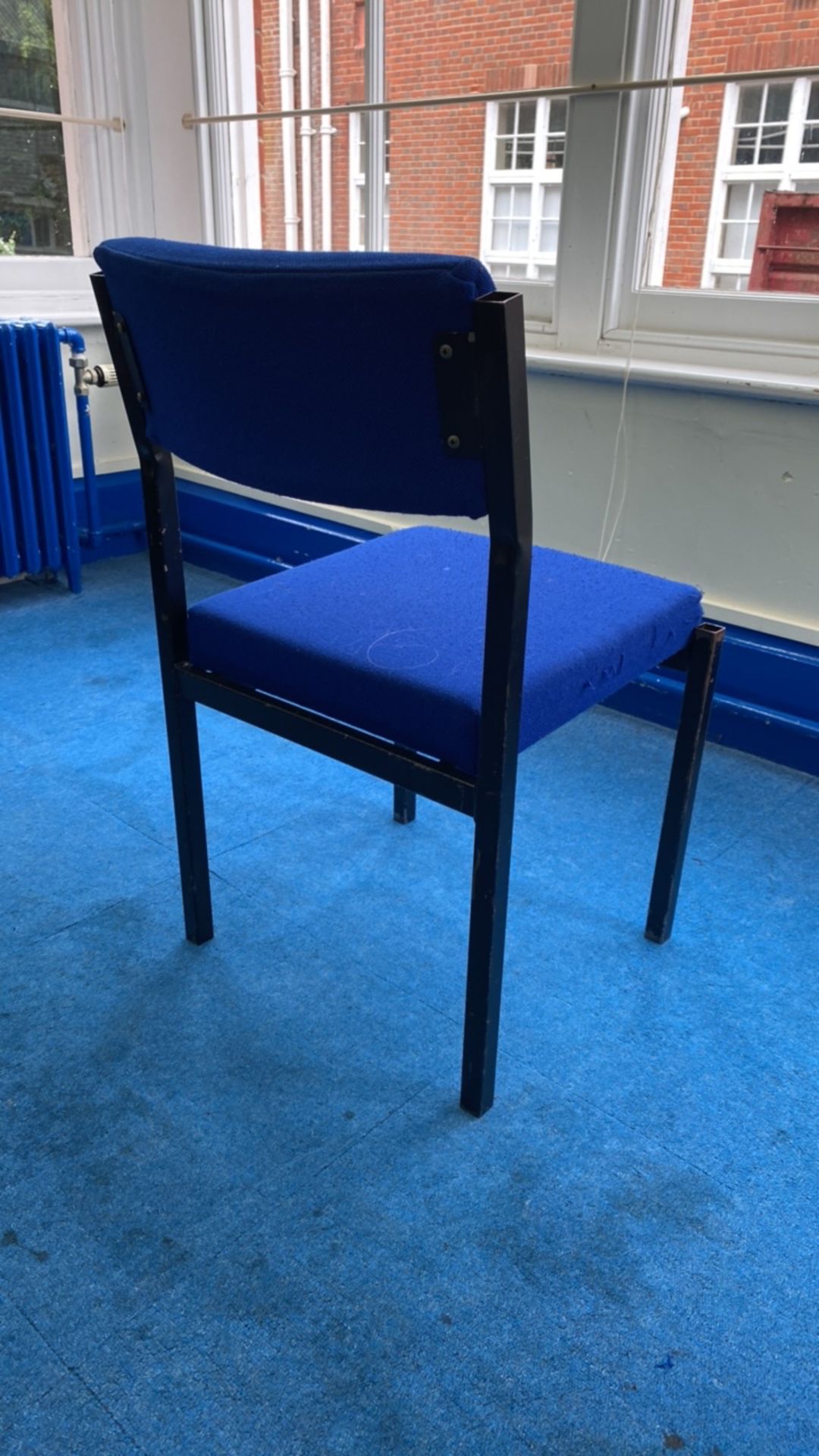 Set of 4 Cusioned Classroom Chairs - Image 10 of 12