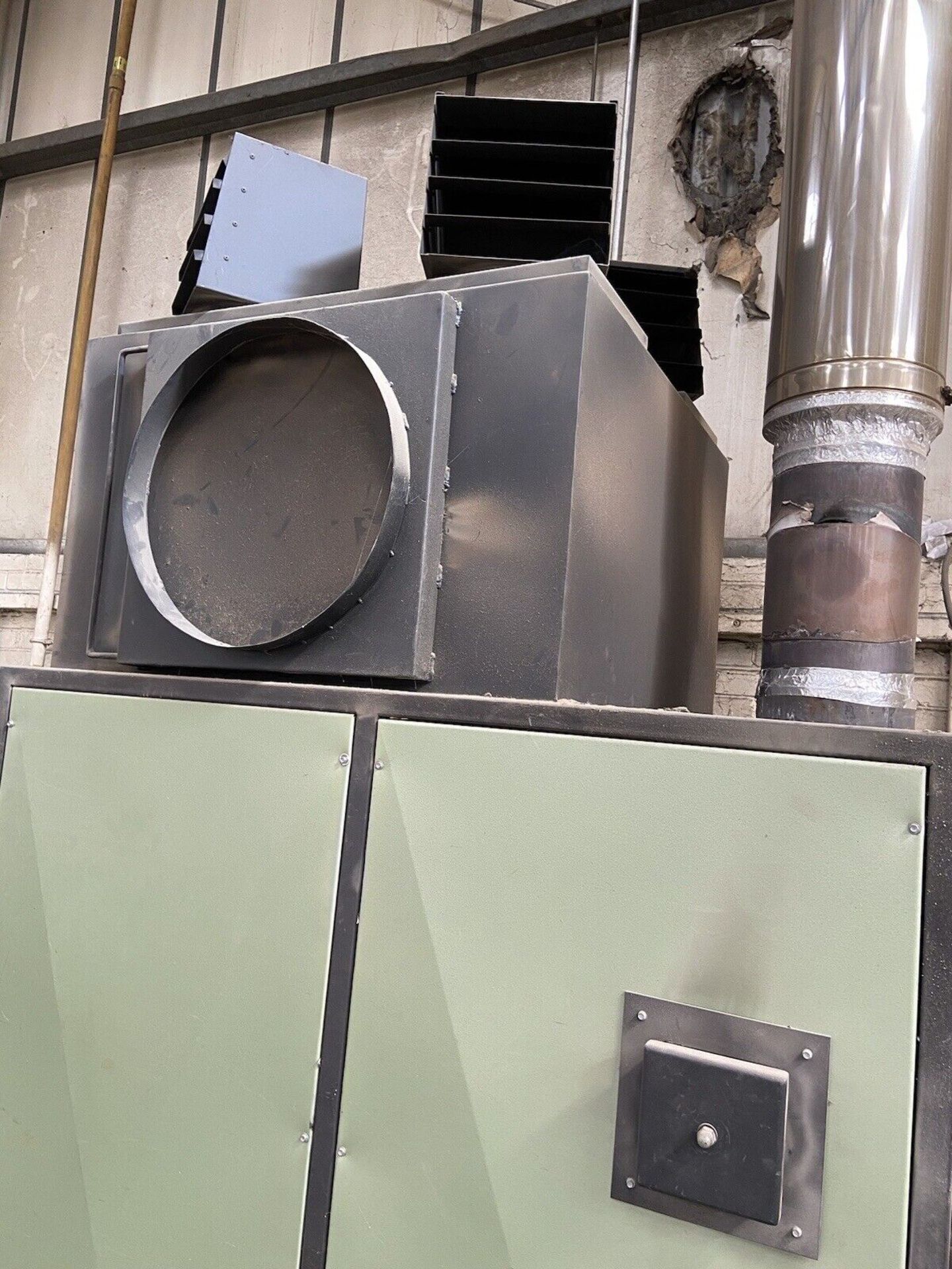 Talbotts 150-CMH Industrial Factory Wood Burner Heater - Image 8 of 13