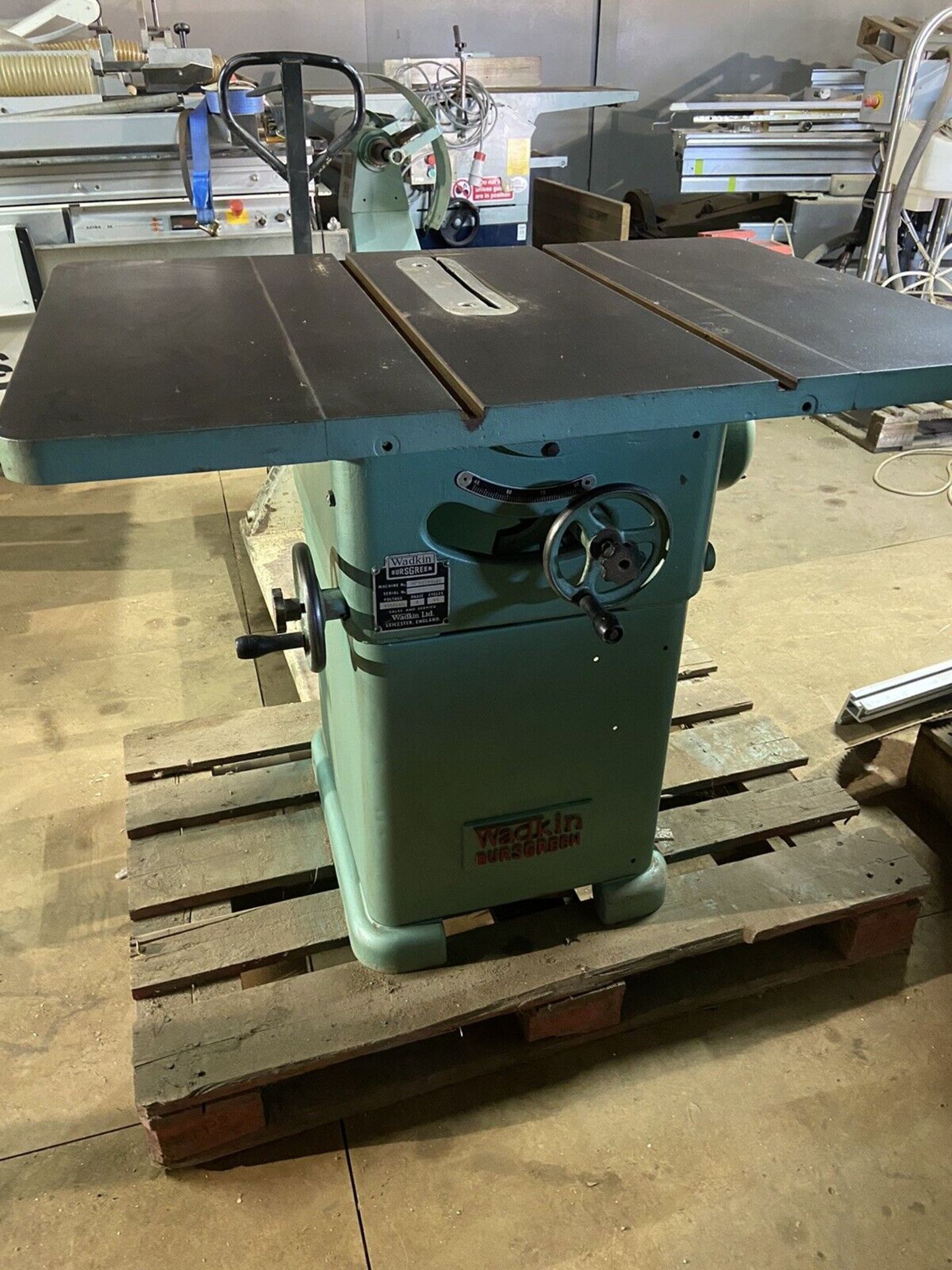 Wadkin AGS10” Saw Bench