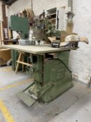 Wadkin LS Overhead Router Drill Table With Frequency Inverter And Tooling.