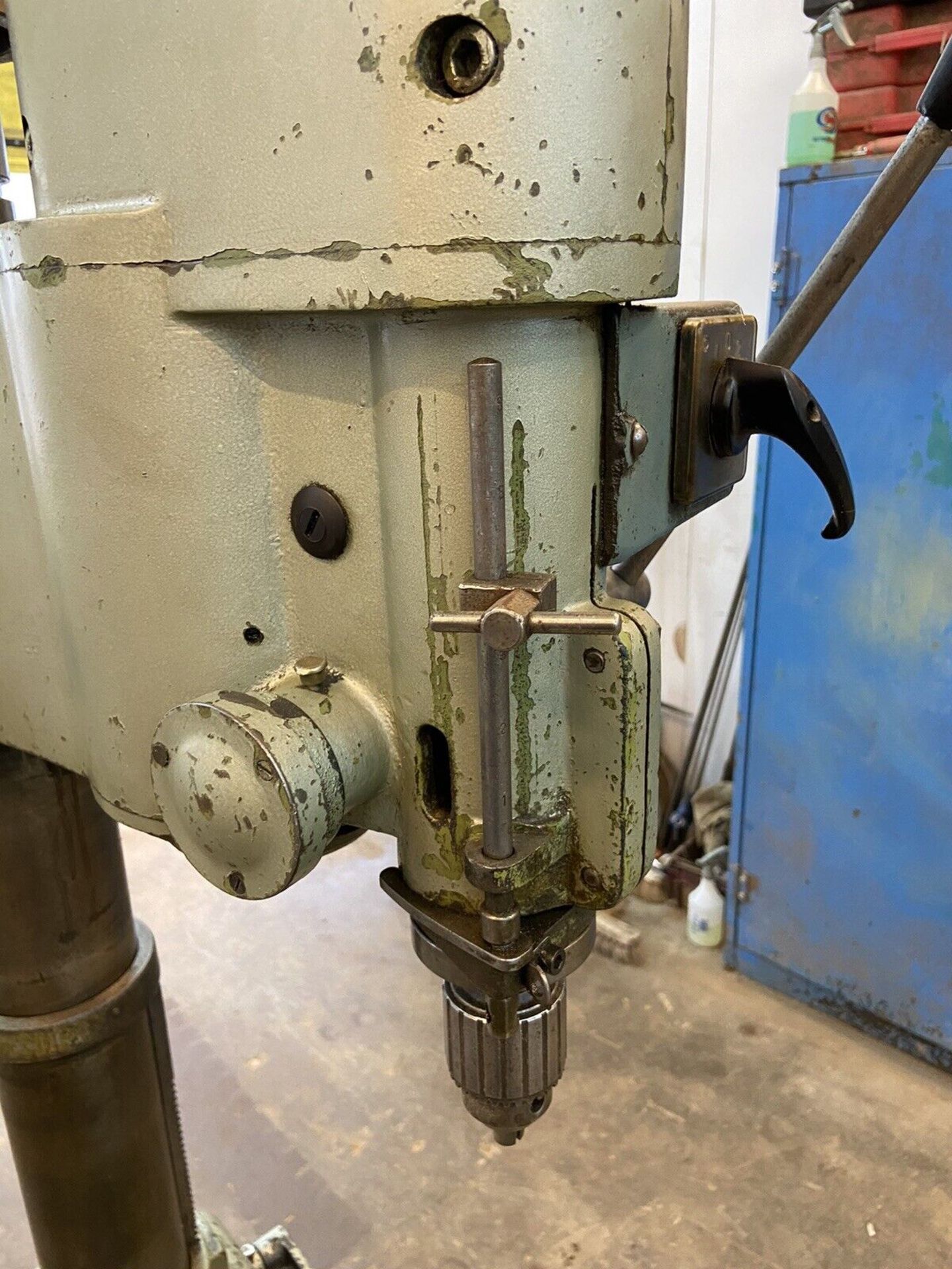 Pillar Metal Drill Arboga E 825 Floor standing engineering pillar drill. Sweden. - Image 9 of 12