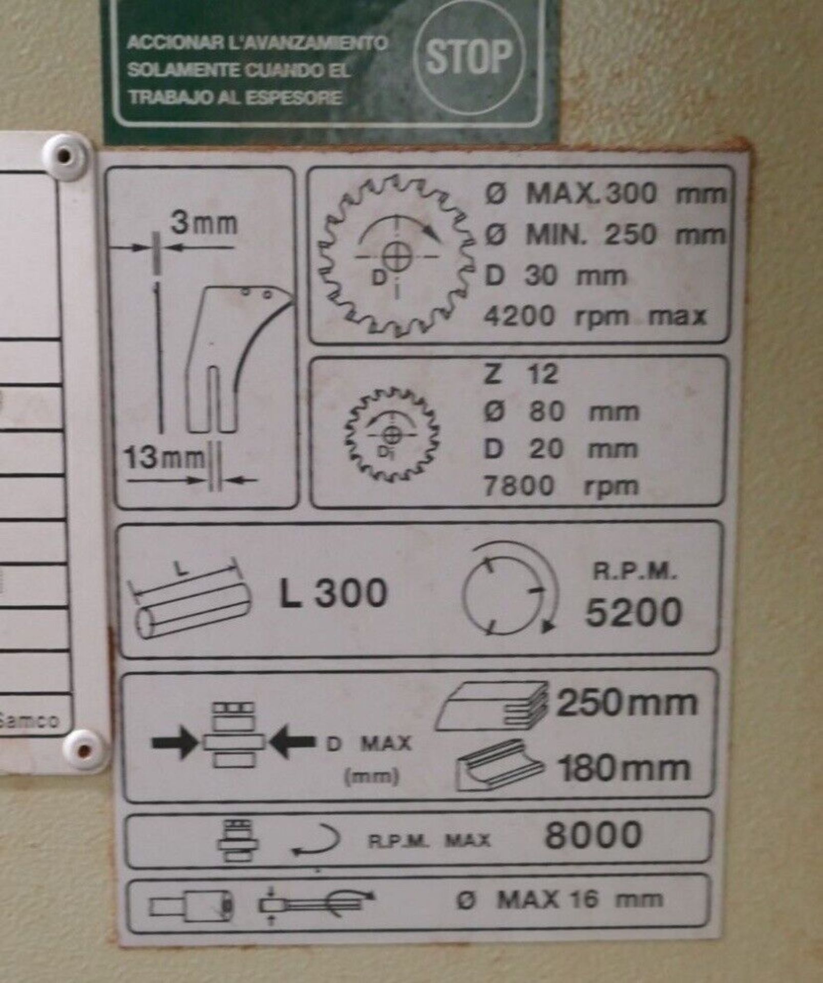 SCM Minimax LAB30 Combination Machine - Image 10 of 10