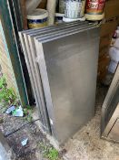 Quantity of Stainless Steel Shelves