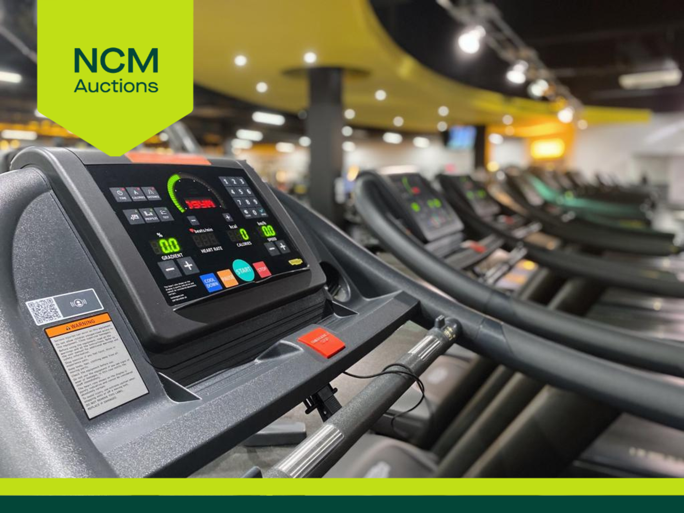 Assets Direct From Premium Gym - Due To Upgrade - To Include Treadmill, Cross Trainer, Spin Bike, Weights & Much More