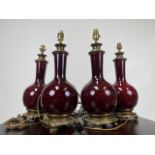 Set of 4 Ceramic Table Lamps