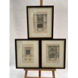 Artwork Prints - Building Prints by Era Set of 3